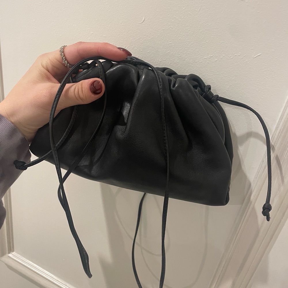 Bottega Veneta calfskin mini pouch bag with strap - Picture 12 of 12